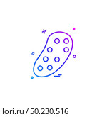 Bacteria icon design vector. Стоковая иллюстрация, агентство Ingram Publishing / Фотобанк Лори