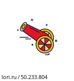Cannon icon design vector. Стоковая иллюстрация, агентство Ingram Publishing / Фотобанк Лори