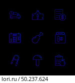 truck , dollar , celender , mushroom , truck , board , bill , dollar, celender , chicken , fitness , icon, vector, design,  flat,  collection, style, creative,  icons , mushroom , medicine , . Стоковая иллюстрация, агентство Ingram Publishing / Фотобанк Лори