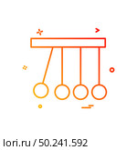 Pendulum icon design vector. Стоковая иллюстрация, агентство Ingram Publishing / Фотобанк Лори