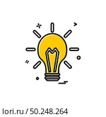 blub light electric icon vector design. Стоковая иллюстрация, агентство Ingram Publishing / Фотобанк Лори
