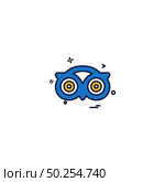 Tripadvisor icon design vector . Стоковая иллюстрация, агентство Ingram Publishing / Фотобанк Лори