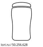 Antiperspirant dry Deodorant Cosmetic product icon outline black color vector illustration flat style simple image. Antiperspirant dry Deodorant Cosmetic product icon outline black color vector illustration flat style image. Стоковая иллюстрация, агентство Ingram Publishing / Фотобанк Лори
