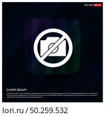 Photo not allowed icon . Стоковая иллюстрация, агентство Ingram Publishing / Фотобанк Лори