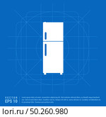 Refrigerator icon. Стоковая иллюстрация, агентство Ingram Publishing / Фотобанк Лори