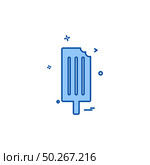 Icecream icon design vector. Стоковая иллюстрация, агентство Ingram Publishing / Фотобанк Лори