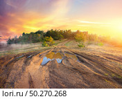 Mountains in the valley of ghosts. Crimea. Стоковое фото, агентство Ingram Publishing / Фотобанк Лори
