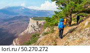 Mountains in the valley of ghosts. Crimea. Стоковое фото, агентство Ingram Publishing / Фотобанк Лори