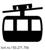 Funicular air way cable car Ski lift Mountain resort Aerial transportation tourism Ropeway Travel cabin icon black color vector illustration flat style simple image. Funicular air way cable car Ski lift Mountain resort Aerial transportation tourism Ropeway Travel cabin icon black color vector illustration flat style image. Стоковая иллюстрация, агентство Ingram Publishing / Фотобанк Лори