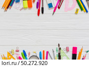 Colorful pens and pencils. Стоковое фото, агентство Ingram Publishing / Фотобанк Лори