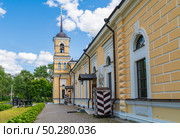 Church of St. Sergius of Radonezh in Pushkin, Saint Petersburg, Russia. Стоковое фото, фотограф Михаил Аккуратoв / Фотобанк Лори