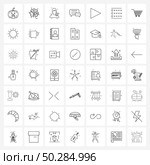 49 Editable Vector Line Icons and Modern Symbols of media, video, avatar, sms, chat Vector Illustration. Стоковая иллюстрация, агентство Ingram Publishing / Фотобанк Лори