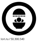 Solarium Human treatment exposure therapy Body CT scanning CAT Scan Radiotherapy icon in circle round black color vector illustration flat style simple image. Solarium Human treatment exposure therapy Body CT scanning CAT Scan Radiotherapy icon in circle round black color vector illustration flat style image. Стоковая иллюстрация, агентство Ingram Publishing / Фотобанк Лори