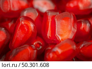 Macro of pomegranate. Element of food design. Стоковое фото, агентство Ingram Publishing / Фотобанк Лори
