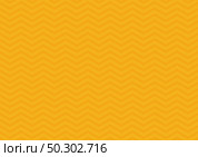Abstract seamless zig zag line pattern on yellow background. Classic chevron. Vector illustration. Стоковая иллюстрация, агентство Ingram Publishing / Фотобанк Лори