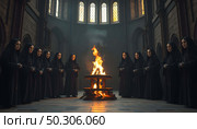 Secret Conclave AI Generative. Стоковое AI-изображение, AI-художник Андрей Скат / Фотобанк Лори