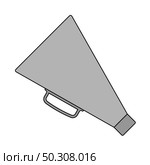 Director Megaphone Icon. Editable Outline With Color Fill Design. Vector Illustration. Стоковая иллюстрация, агентство Ingram Publishing / Фотобанк Лори