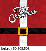 santa claus christmas suit holiday card vector art illustration. santa claus christmas suit holiday. Стоковая иллюстрация, агентство Ingram Publishing / Фотобанк Лори