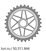 Bike Gear Star Icon. Editable Outline With Color Fill Design. Vector Illustration. Стоковая иллюстрация, агентство Ingram Publishing / Фотобанк Лори