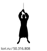 Silhouette man with sword machete cold weapons in hand military man soldier serviceman in various positions hunter with knife fight poses strong defender warrior concept weaponry standing black color vector illustration flat style simple image. Silhouette man with sword machete cold weapons in hand military man soldier serviceman in positions hunter with knife fight poses strong defender warrior concept weaponry stand black color vector illustration flat style image. Стоковая иллюстрация, агентство Ingram Publishing / Фотобанк Лори