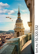 View on Budapest from Istvan basilica, Hungary. Стоковое фото, агентство Ingram Publishing / Фотобанк Лори