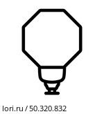 Icon Of Portable Fashion Flash. Bold outline design with editable stroke width. Vector Illustration. Стоковая иллюстрация, агентство Ingram Publishing / Фотобанк Лори