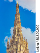 The St Stephen’s cathedral on the central of Vienna, Austria. Стоковое фото, агентство Ingram Publishing / Фотобанк Лори
