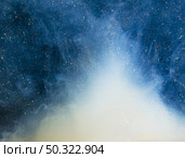 abstract blue fog with bits. Стоковое фото, агентство Ingram Publishing / Фотобанк Лори