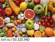 top view healthy food immunity boosting composition. Resolution and high quality beautiful photo. top view healthy food immunity boosting composition. High quality beautiful photo concept. Стоковое фото, агентство Ingram Publishing / Фотобанк Лори