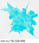 watercolour liquid blue splashes white background. High resolution photo. watercolour liquid blue splashes white background. High quality photo. Стоковое фото, агентство Ingram Publishing / Фотобанк Лори