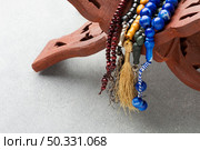 islamic new year concept misbaha. High resolution photo. islamic new year concept misbaha. High quality photo. Стоковое фото, агентство Ingram Publishing / Фотобанк Лори