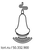 Ultrasound tool with wave medical diagnostic device equipment echograpy contour outline icon black color vector illustration flat style simple image. Ultrasound tool with wave medical diagnostic device equipment echograpy contour outline icon black color vector illustration flat style image. Стоковая иллюстрация, агентство Ingram Publishing / Фотобанк Лори