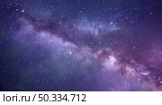 Space background with colorful nebula Galaxy Cloud. Bright galaxy shimmering neon blue purple colors with distant stars. Mysterious alien star system purple green planets orbiting a bright glowing sun. Стоковое AI-изображение, AI-художник ALLA YURTAYEVA / Фотобанк Лори