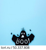 top view creepy halloween with copy space. Стоковое фото, агентство Ingram Publishing / Фотобанк Лори