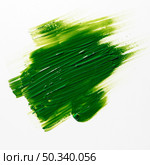 green brush stroke white background. Стоковое фото, агентство Ingram Publishing / Фотобанк Лори