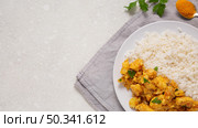 indian food frame top view. Стоковое фото, агентство Ingram Publishing / Фотобанк Лори