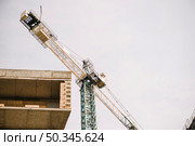 huge crane site. Стоковое фото, агентство Ingram Publishing / Фотобанк Лори
