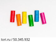 plasticine sticks different colors. Стоковое фото, агентство Ingram Publishing / Фотобанк Лори