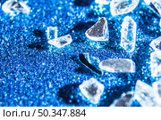 glitter texture background with crystals. Стоковое фото, агентство Ingram Publishing / Фотобанк Лори