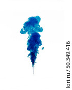 whiff blue paint. Стоковое фото, агентство Ingram Publishing / Фотобанк Лори