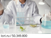 researcher with pipette. Стоковое фото, агентство Ingram Publishing / Фотобанк Лори