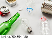 different garbage ready recycling. Стоковое фото, агентство Ingram Publishing / Фотобанк Лори