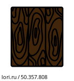 Icon Of Parquet Plank Pattern. Editable Bold Outline With Color Fill Design. Vector Illustration. Стоковая иллюстрация, агентство Ingram Publishing / Фотобанк Лори