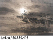 blue sky with rainy clouds. Стоковое фото, агентство Ingram Publishing / Фотобанк Лори