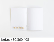 high angle view idea block white card. Стоковое фото, агентство Ingram Publishing / Фотобанк Лори