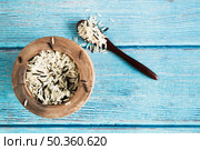 mixed basmati wild rice plate. Стоковое фото, агентство Ingram Publishing / Фотобанк Лори