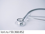 cool stethoscope with white background. Стоковое фото, агентство Ingram Publishing / Фотобанк Лори
