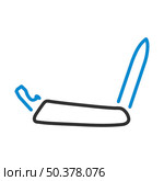 Icon Of Folding Penknife. Editable Bold Outline With Color Fill Design. Vector Illustration. Стоковая иллюстрация, агентство Ingram Publishing / Фотобанк Лори