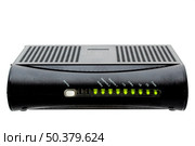MTA cable modem - Internet and voice in only one equipment. Стоковое фото, агентство Ingram Publishing / Фотобанк Лори