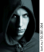 Fashion portrait of a young guy wearing a cap, toned in PS. Стоковое фото, агентство Ingram Publishing / Фотобанк Лори